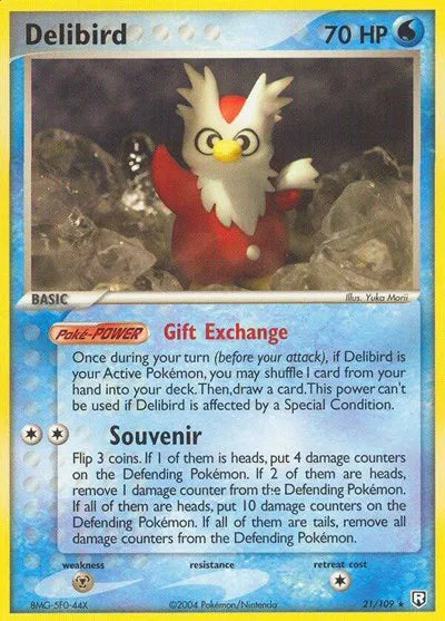 Delibird 21 · Normal (EX Team Rocket Returns)