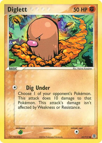 Diglett 61 · Normal (EX FireRed & LeafGreen)