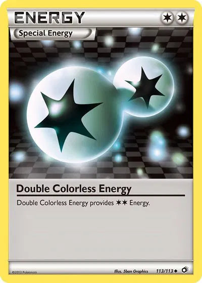 Double Colorless Energy 113 · Normal (Legendary Treasures)
