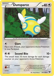Dunsparce 101 · Reverse Holofoil (XY Base Set)