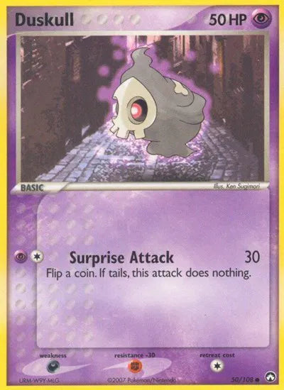 Duskull 50 · Normal (EX Power Keepers)