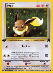 Eevee 55 · 1st Edition (Team Rocket)