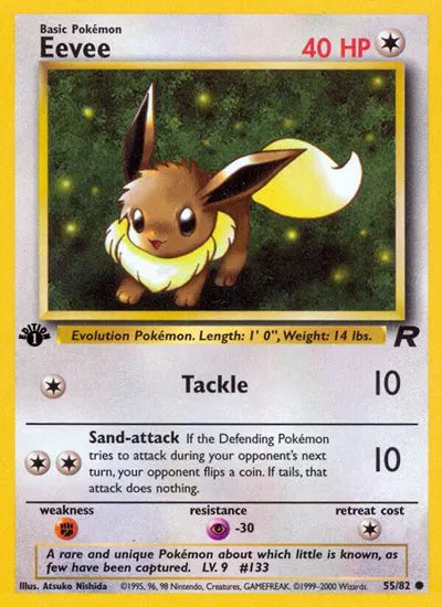 Eevee 55 · 1st Edition (Team Rocket)