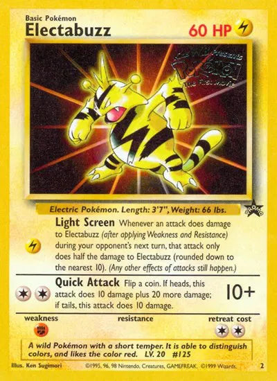 Electabuzz (Movie Promo) 02/53 (WoTC Promo) — CGC 9