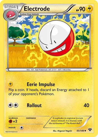 Electrode 45 · Normal (XY Base Set)