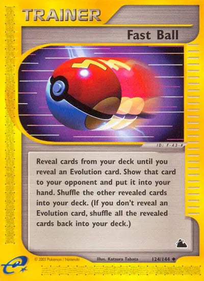 Fast Ball 124 · Normal (Skyridge)
