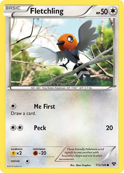 Fletchling 113 · Normal (XY Base Set)