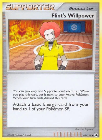 Flint's Willpower 91 · Normal (Rising Rivals)