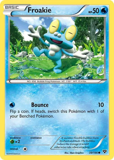 Froakie ·  (XY Base Set) by 5ban