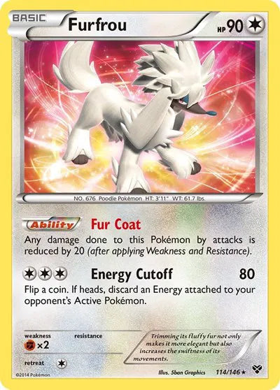 Furfrou 114 · Holofoil (XY Base Set)