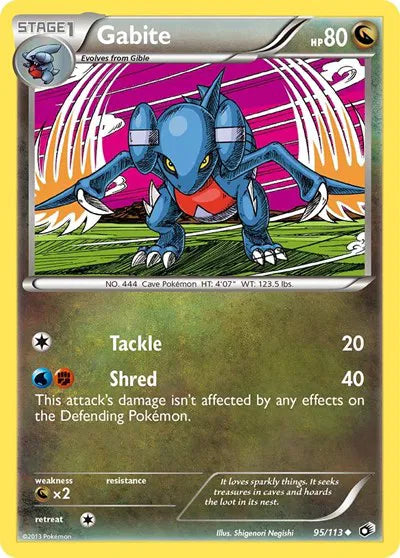 Gabite 95 · Normal (Legendary Treasures)