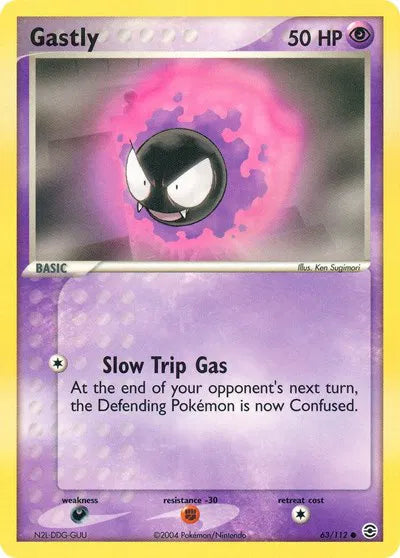 Gastly 63 (EX FireRed & LeafGreen)