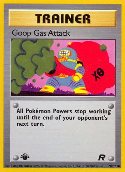 Goop Gas Attack 78 · 1st Edition (Team Rocket)