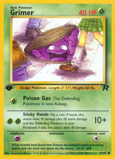 Grimer 57 · 1st Edition (Team Rocket)