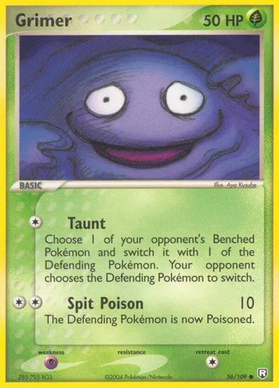 Grimer 56 · Normal (EX Team Rocket Returns)