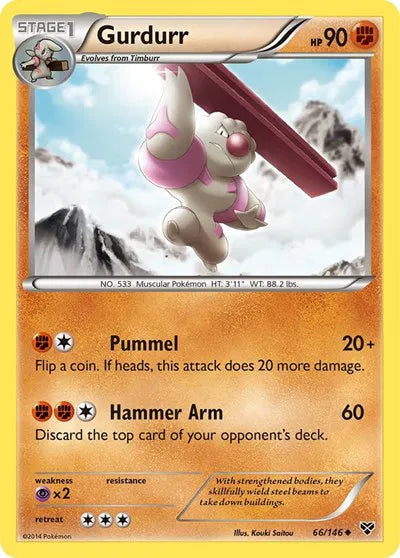 Gurdurr 66 · Normal (XY Base Set)