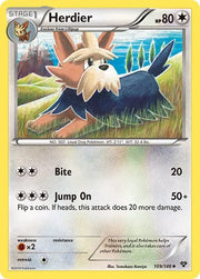Herdier 109 · Normal (XY Base Set)