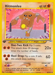 Hitmonlee 42 · Neo Destiny - 1st Edition Vintage