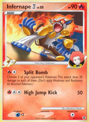 Infernape E4 43 · Normal (Rising Rivals)