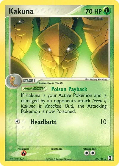 Kakuna 36 · Normal (EX FireRed & LeafGreen) (1)