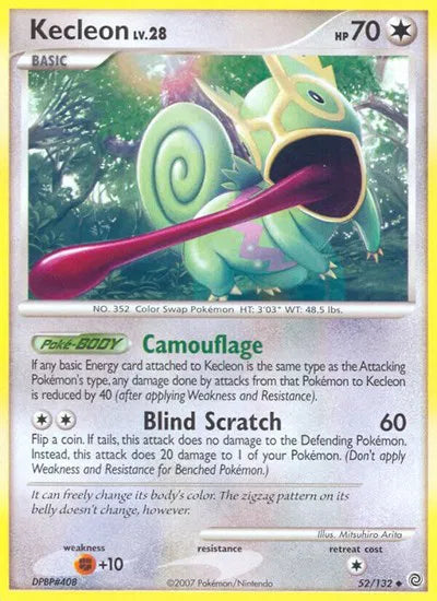 Kecleon 52 · Normal (Secret Wonders)