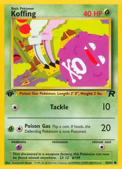 Koffing 58 (Team Rocket)