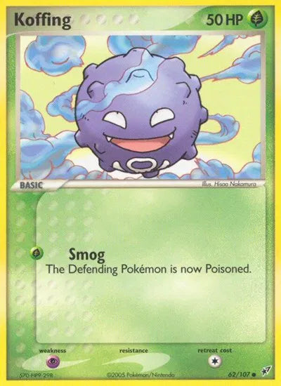 Koffing 62 · Normal (EX Deoxys)