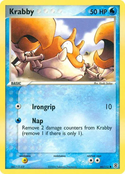 Krabby 66 · Normal (EX FireRed & LeafGreen)