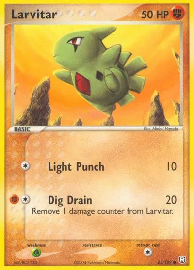 Larvitar (63) · Normal (EX Team Rocket Returns)