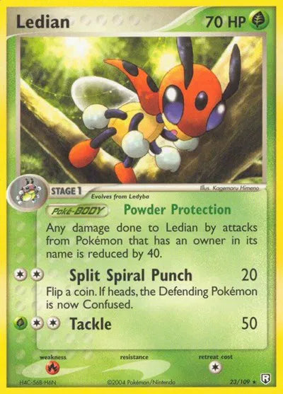 Ledian 23 · Normal (EX Team Rocket Returns)