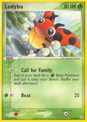 Ledyba 64 · Normal (EX Team Rocket Returns)