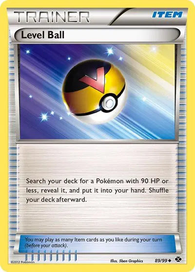 Level Ball [Reverse Holo] #89 Pokemon Next Destinies