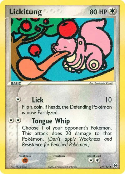 Lickitung 37 · Normal (EX FireRed & LeafGreen) (1)