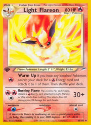 Light Flareon 46 · 1st Edition (Neo Destiny)