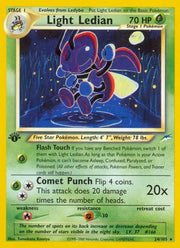 Light Ledian 24 · 1st Edition (Neo Destiny)