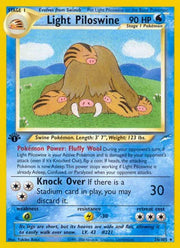 Light Piloswine 26 · 1st Edition (Neo Destiny)