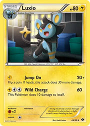 Luxio [Reverse Holo] #44 Pokemon Next Destinies