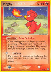 Magby 24 · Normal (EX Team Rocket Returns)