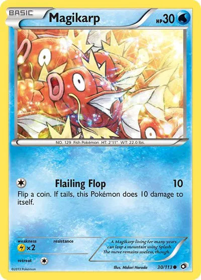 Magikarp 30 · Reverse Holofoil (Legendary Treasures)