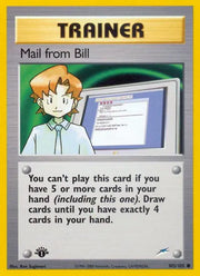 Mail from Bill 105 · 1st Edition (Neo Destiny)