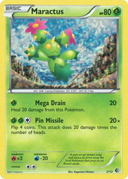 Maractus #2 Pokemon McDonalds 2011