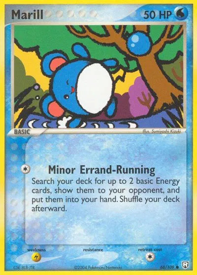 Marill 68 · Normal (EX Team Rocket Returns)