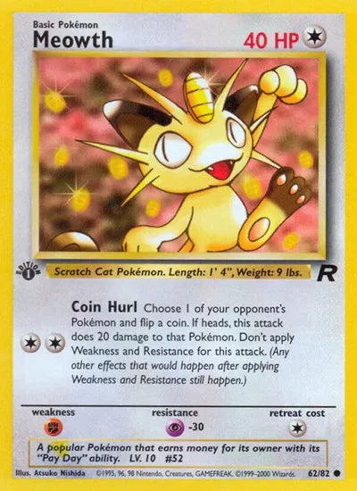 Meowth 62 (Team Rocket)