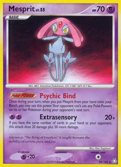 Mesprit 34 · Normal (Legends Awakened)