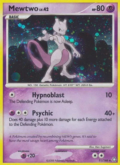 Legends Awakened Mewtwo 11 Holo - LP