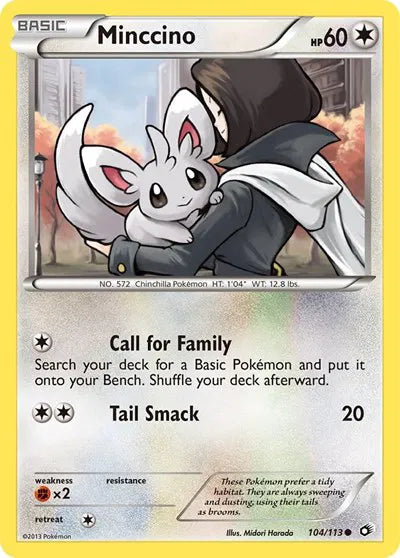 Minccino 104 ·  (Legendary Treasures) by Midori