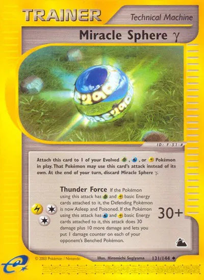 Miracle Sphere Gamma Skyridge Uncommon • 131 Normal