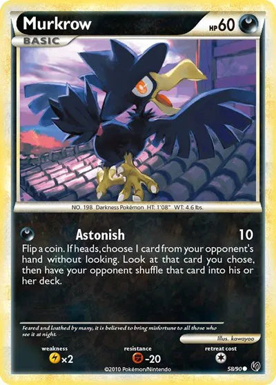 Murkrow (58) · Normal (Undaunted)
