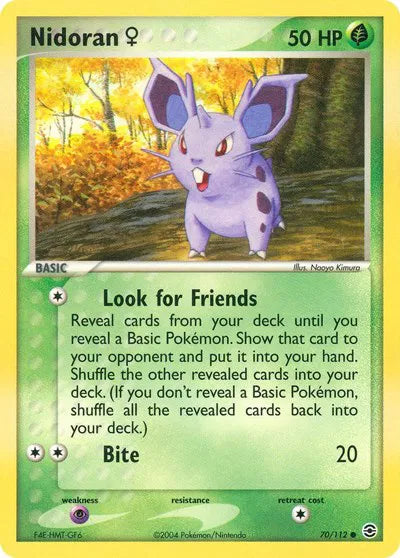 Nidoran F 70 · Normal (EX FireRed & LeafGreen) (1)