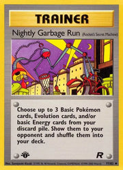 Nightly Garbage Run 77 · 1st Edition (Team Rocket)